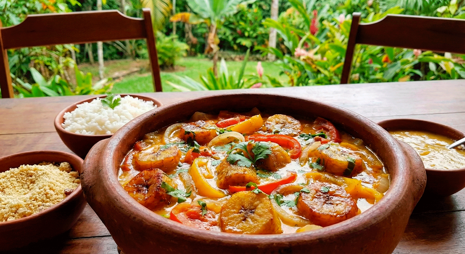 Moqueca Vegana de Banana da Terra
