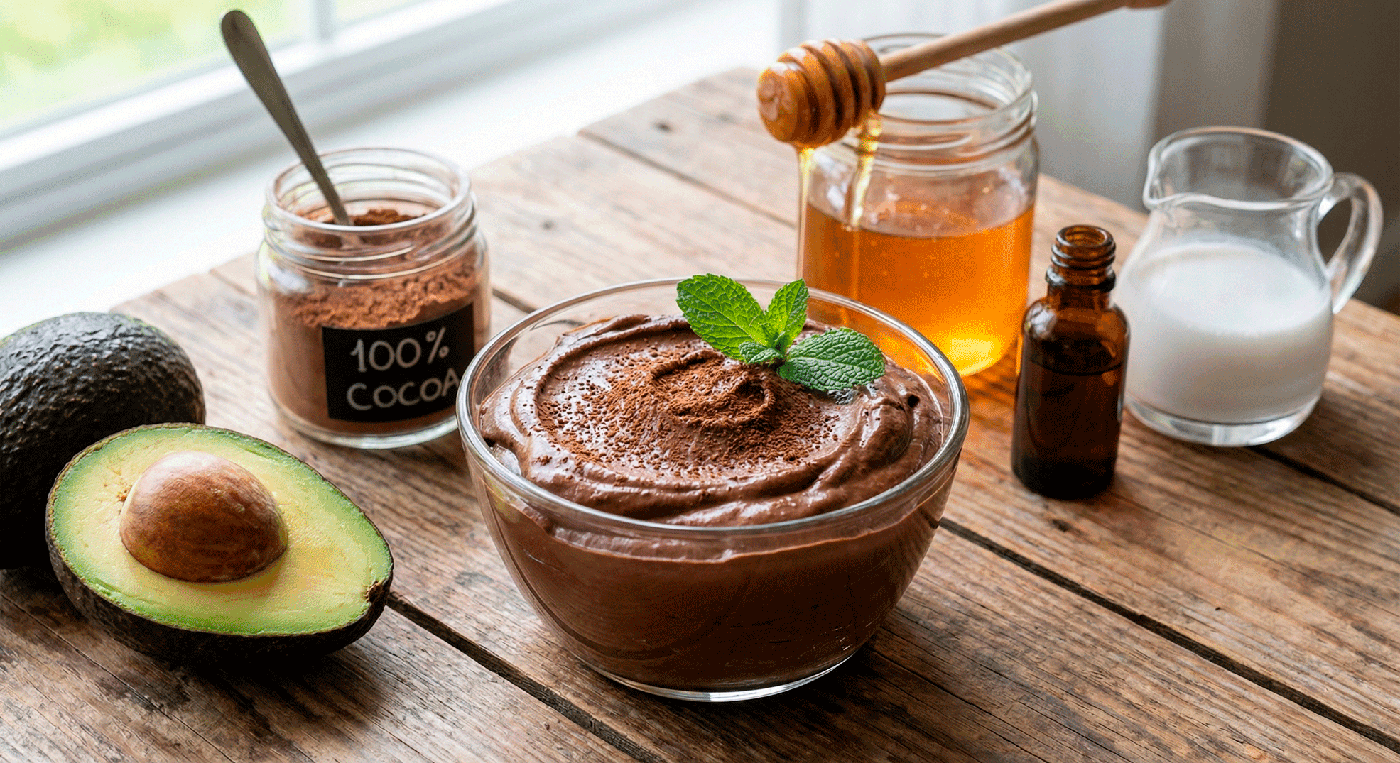 Mousse de Chocolate Fit